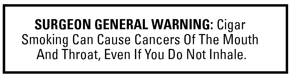 Surgeon General's Warning